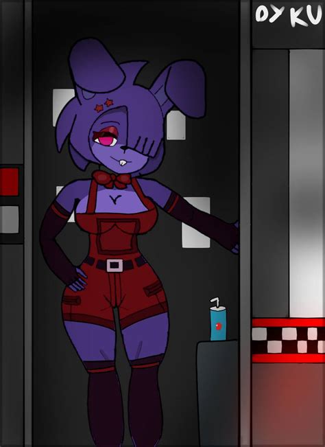 fnia bonnie|fnaf bonnie girl anime.